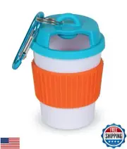 Brightkins Let's Go Coffee Cup Treat Holder - Treat Dispenser for Dogs, Dog T
