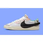 NIKE BLAZER LOW '77 JUMBO 白藍粉 低幫經典時尚百搭休閒板鞋 DX6059-101