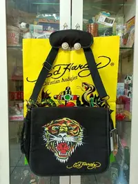 在飛比找Yahoo!奇摩拍賣優惠-Ed hardy 潮牌 / 肩背包 / 筆電包 /  公事包