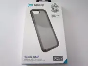 Speck Products Presidio Clear Case for iPhone 8/7 Onyx Clear/Black Matte New