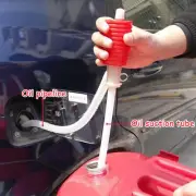 Manual Hand Siphon Syphon Pump Liquid Transfer Fuel Diesel Petrol Water AU
