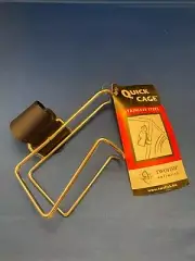 twoFish universal Bottle cage, hook and loop strap, stainless steel Cage