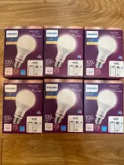 Philips Wiz Smart WiFi Light Bulb 100 Watt Equivalent A21 LED Soft White 562371