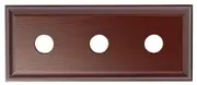 Tradco 5433 Treble Block Traditional Cedar 225x90mm