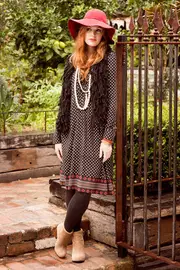 Annabelle Criss Cross Dress--FIR-W15-36V-CC