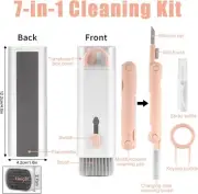 7 in 1 Cleaning Kit Computer Keyboard Cleaner Brush Earphones Cleaning Pen