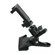 Camera Clip Clamp Holder W/ 360 Swivel Ball-Head 1/4" Screw For Camera Tripod