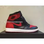 AIR JORDAN 1 OG RETRO HIGH “BRED” 喬丹 黑紅配色 籃球鞋 555088-001 運動鞋