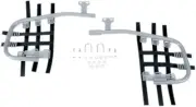 DG Performance Steel Nerf Bars Silver/Black for Suzuki QuadSport 250 2004-2009