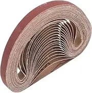 240 Grit Sandpaper Set for Belt Sanders 20pcs Sanding Belts for Wood Metal