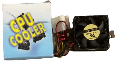 Brand New CPU Cooler DC 12V 0.07A Ball Bearing, 4 PIN, 2 Inches