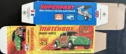 Matchbox Superfast #43 Dragon Wheels ‘71-‘74 Type I Repro Box