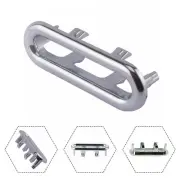 Chrome Replacement Oval Overflow Cover Tidy Trim Upgrade Your Basin Sink