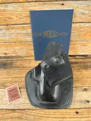 Ken Null Black Horsehide Leather UNS IWB Holster For SIG P365 Right