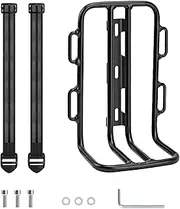 Front Bike Rack | Aluminum Alloy Large Loading Capacity Front Rack Carrier | Cycling Accessories, Bag Luggage Shelf for Front Fork Tube