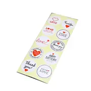Ten Different Designs Words Creative Decor Envelopes Stickers And Gift Packaging Stickers