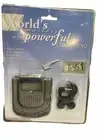 AM/FM World's Smallest Clock Radio/earbuds Night Light Alarm NOS SEALED
