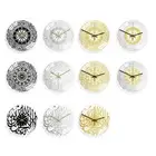 Modern Acrylic Art Wall Clock for Living Room Beautiful Interior Accent