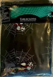 Tablecloth-Disney Tim Burton Nightmare Before Christmas-Black-rectangle 60"x84"