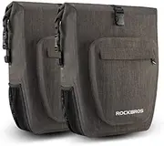 ROCKBROS Bike Pannier Bag Waterproof Bicycle Rear Panniers for Laptop Commuter with Single Shoulder Strap 27L (2 Packs)