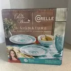 CORELLE LIVINGWARE VITRELLE " THE PIONEER WOMAN " 12 PC DINNERWARE NEW 2021