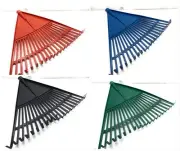 21 Tooth Large Durable Plastic Lawn Leaf Removal Yard Garden Rake (ONLY HEAD)
