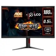 AOC CQ27G34 QHD 180Hz Adaptive-Sync HDR Curved 27in Monitor