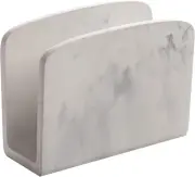 BINO | Napkin Holder Matte Marble | Napkin Holders for Tables | Napkin Holders