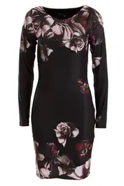 Decay Floral Print Dress--VER-DEEFRSDK