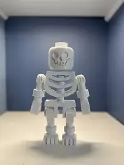 3D Printed LEGO Inspired - 10.5" LARGE SKELETON FIGURE With MOVABLE PARTS