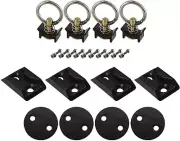 L Track Tie down System, Perfect for Use as Anchor Points in Truck Beds or Trail