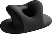 AsrMyjcx Memory Foam Travel Neck Pillow Support Cushion Ergonomic Multipurpose Office Desk Napping Pillow for Bedroom Office Dorm Car