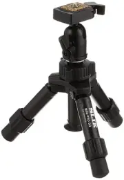 Mini Pro DQ 2-Section Table-Top Tripod - Black