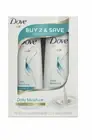 Dove Beauty Daily Moisture Shampoo & Conditioner Twin Pack - 24 fl oz NIB