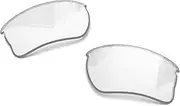 [LenzReborn] 1.6MM Polarized Replacement Lenses for Oakley Quarter Jacket Sunglasses, UV Protection, Dark Mirror Lens - More Options