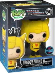 Funko Pop! Digital Transformers 50 Freddy as Bumblebee Release