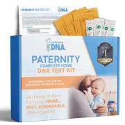 Home Paternity DNA Test Kit | 24 DNA (Genetic) Marker Test, Unmatched Accurac...