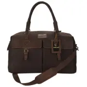 ARIAT Heavy Duty Quality Canvas Leather Duffle Bag