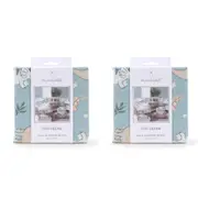 2x The Peanutshell Dino Dreams Side Sleeper Sheet Baby Nursery