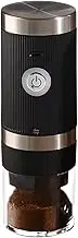 Electric Coffee Grinder - Grinder for Coffee Beans, Rechargeable Conical Mill | Cordless Nut Grinder with USB Charging, Portable Electric Coffee Grinder for Travel, Cam