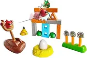 Newly Licensed Angry Birds Toys Playsets Build N’ Launch Construction Brick Assembly Building Blocks Sets Pig City Strike 2 Takedown Space Planet Game Catapult Slingshot Plush Gift Box 20pcs