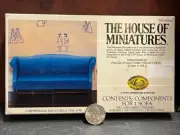 Dollhouse Miniature HOM Chippendale Sofa KIT 1:12 inch scale D112 Dollys Gallery