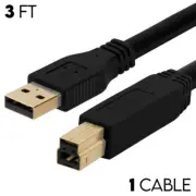 3 FT Blue High Speed USB 3.0 Type A-Male to B-Male Data Cable 3FT NEW