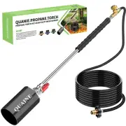 Propane Torch Weed Burner Kit,High Output 2,400,000 BTU with Self Igniter and...