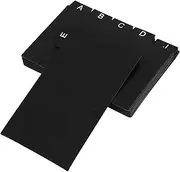 OFFSCH Sturdy Pp Card Dividers 30pcs Card Sorting Dividers for Organizing Documents