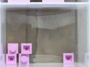 LEGO Parts - Bright Pink Plate 1 x 1 - No 3024 - QTY 5
