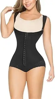 [Generic] Women's Girdle High Back Continuous Wide Strap Body Shaper Tummy Control Shapewear Girdle