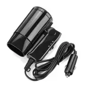 OZNALA 12V Hairdryer Portable Hair Dryer Hot And Cold Dry Styling Window Defroster Caravan Camping Travel