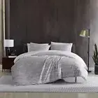 Kenneth Cole New York - King Duvet Cover Set, Reversible Cotton Bedding with ...