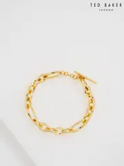 Ted Baker Gold Tone Shianne: Crystal Shimmer Chain Bracelet (W86668) | $180